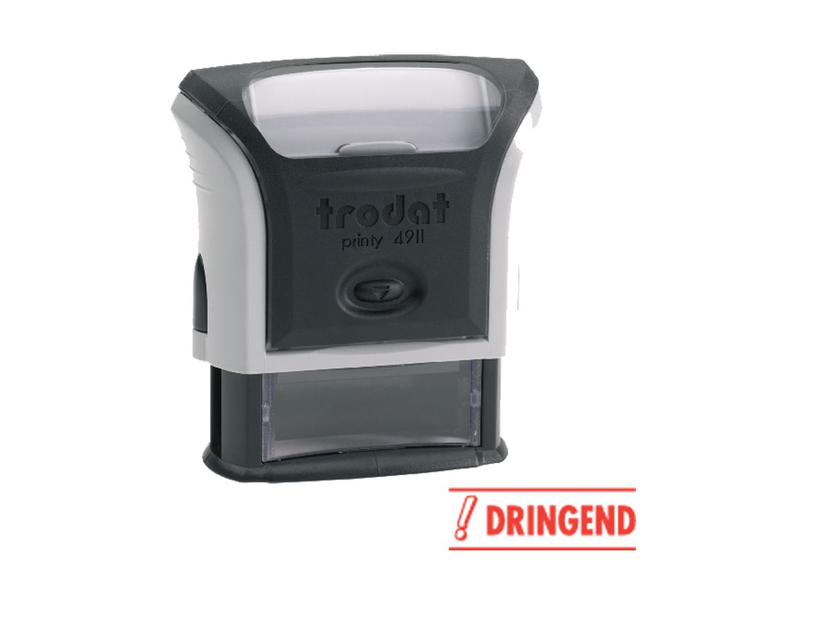 TRODAT Timbro DRINGEND 4911 rosso D (7640118262070)