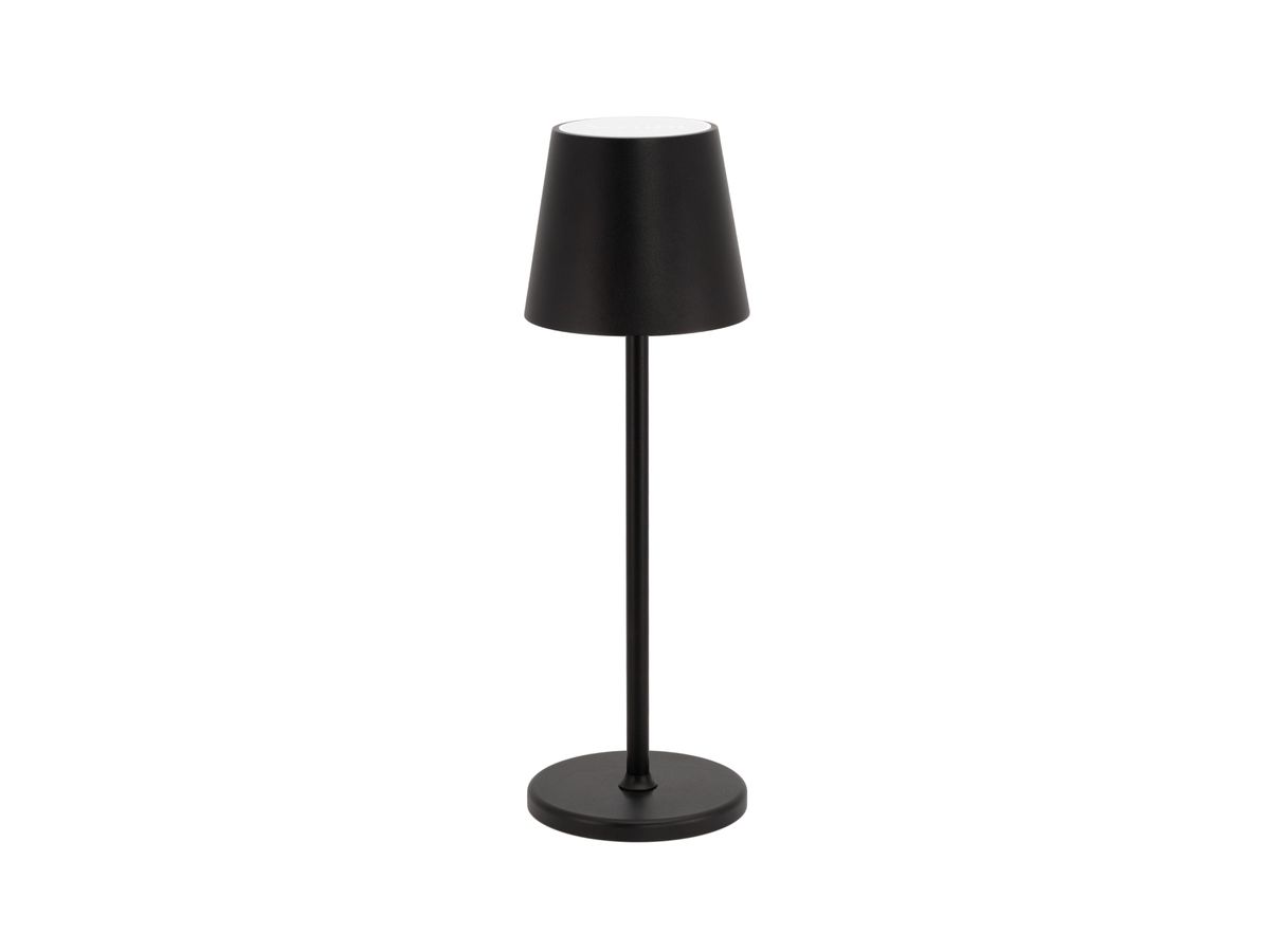 SECURIT Lampe de table FELINE LP-FE-BL noir, batterie, dimmable (8720663160515)