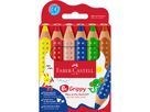 FABER-CASTELL Matite colorate Grippy 110630 6 colori (4005401106302)