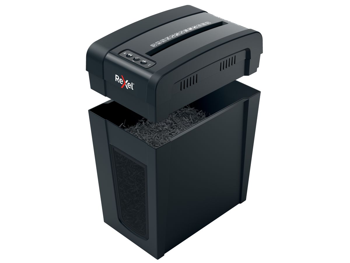 REXEL Aktenvernichter Secure 2020127EU X10-SL, P-4, 18lt (5028252615310)