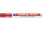 EDDING Permanent Marker 3000 1,5-3mm 3000-19 cremisi (4004764008148)