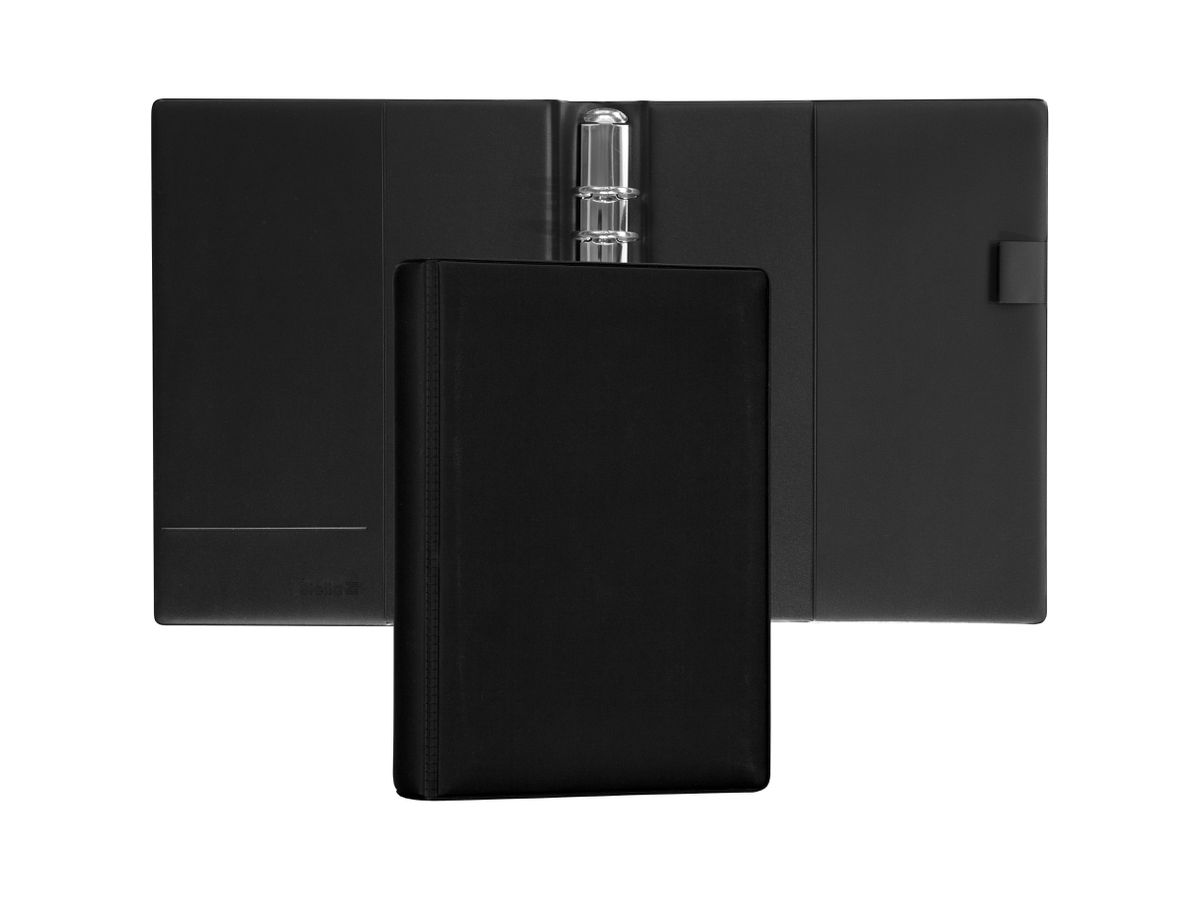 SUCCES Agenda A5 carnet 84716602U synthètique noir 18.5x23.6cm (7611365280513)