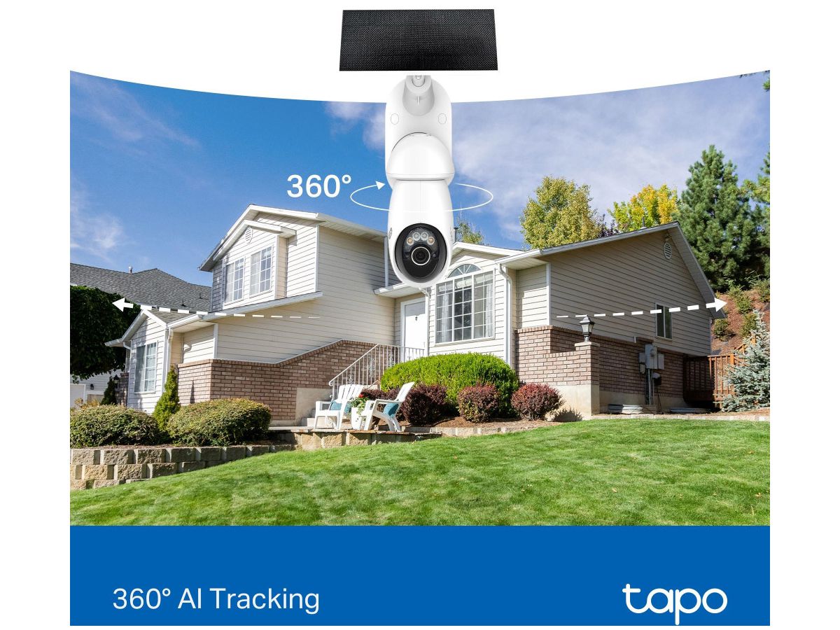 TP-LINK Solar-Security Camera Kit Tapo C660 KIT Pan/Tilt (8885020629606)