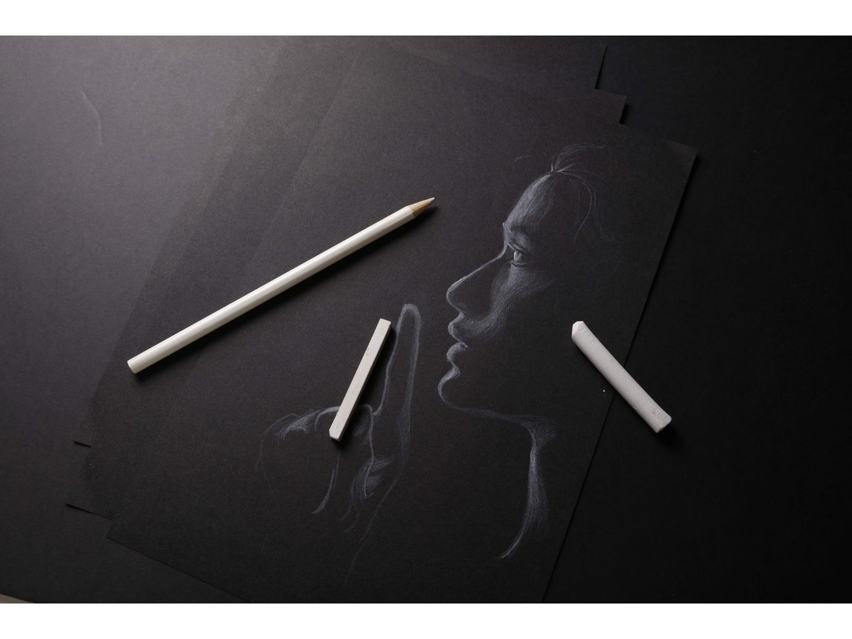 CLAIREFONTAINE Cary'On A4 975039C Nero 20 fogli (3329689750394)