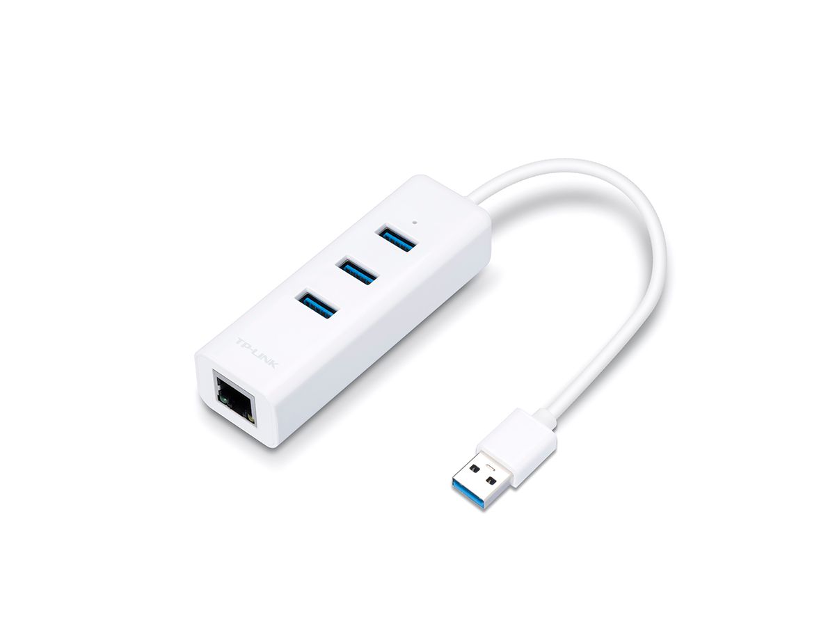 TP-LINK Ethernet Adapter 3-Port UE330 USB 3.0 (6935364094553)