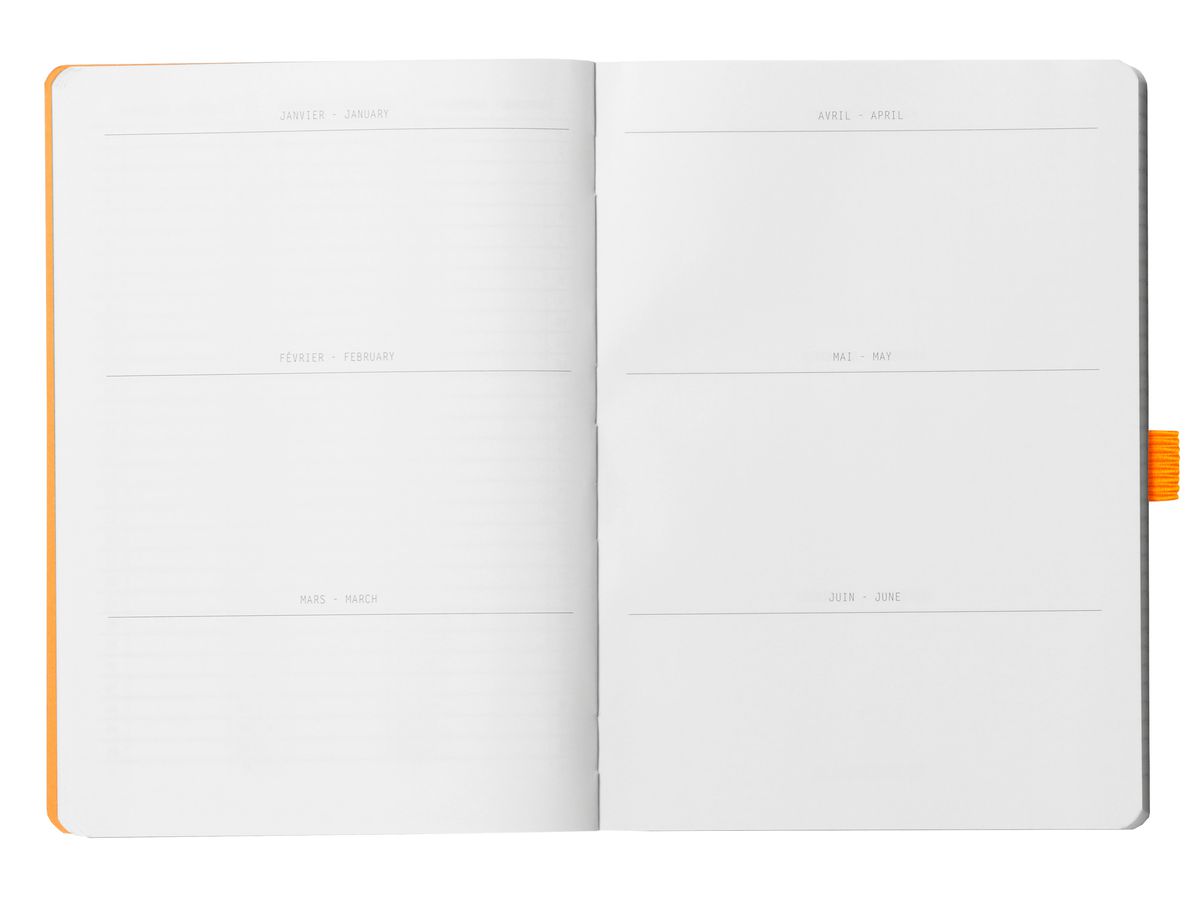 RHODIA Goalbook Carnet A5 117574C Softcover beige 240 f. (3037921175743)