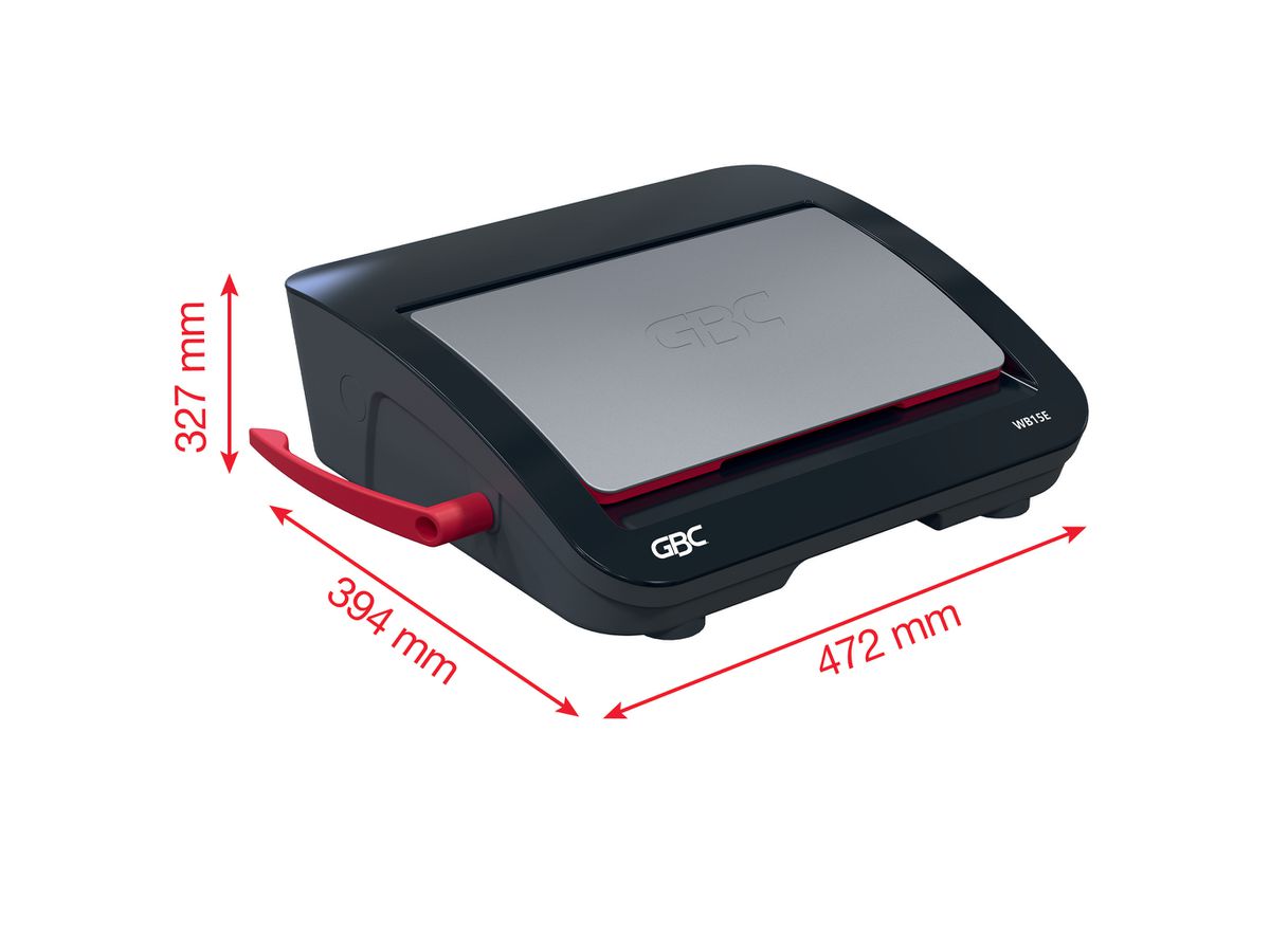 GBC Relieuse de fils WireBind A4 4410066 WB15E, 125 pages (5028252650427)