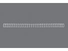 GBC Dorsini rilegafogli 12mm A4 RG810870 bianco, 34 anelli 100 pezzi (5019577190408)