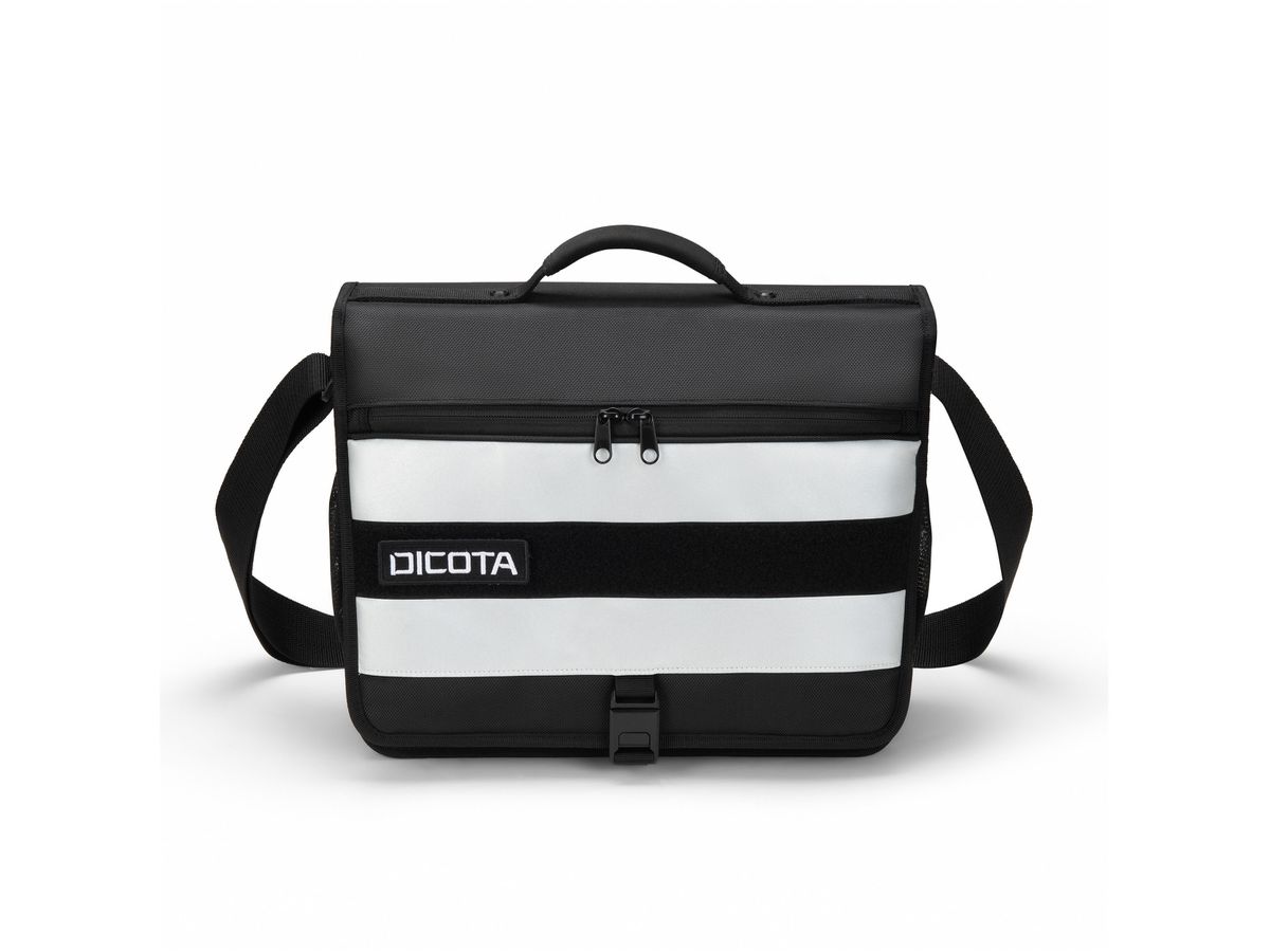 DICOTA Messenger bag REFLECTIVE P20471-16 Black (7640239421547)