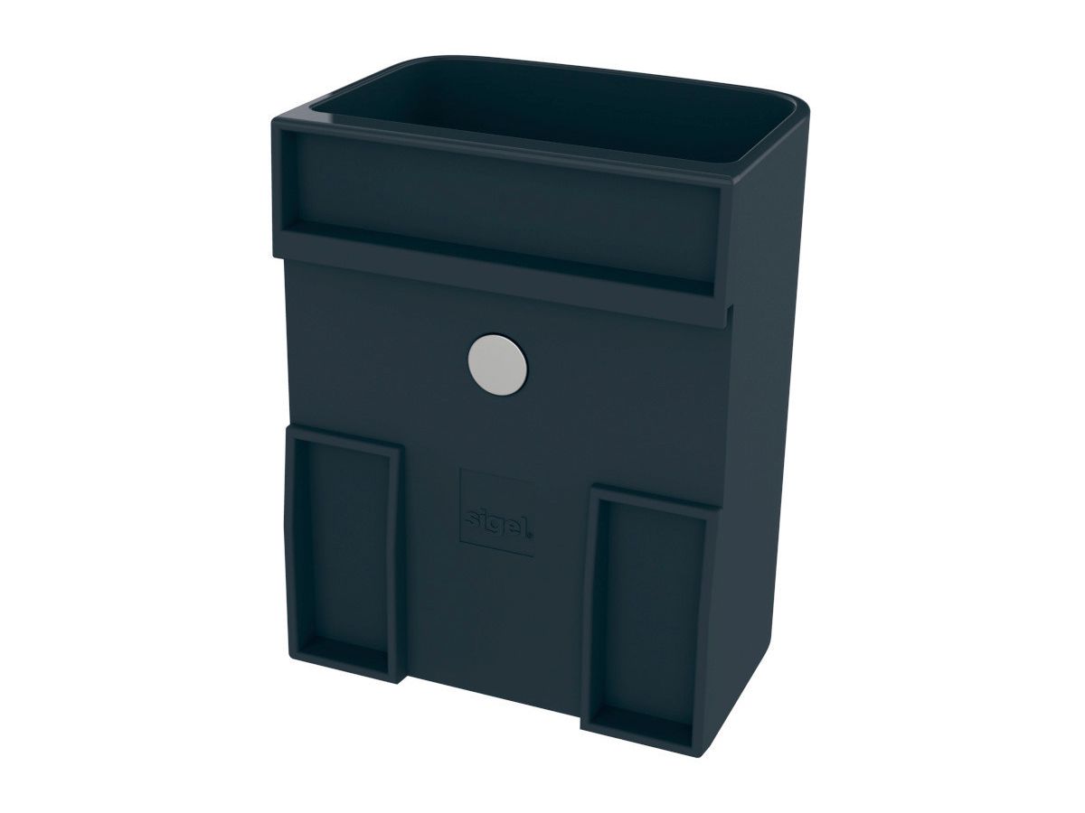 SIGEL Stifteköcher S anthr GL801 75x94x51mm (4004360821622)