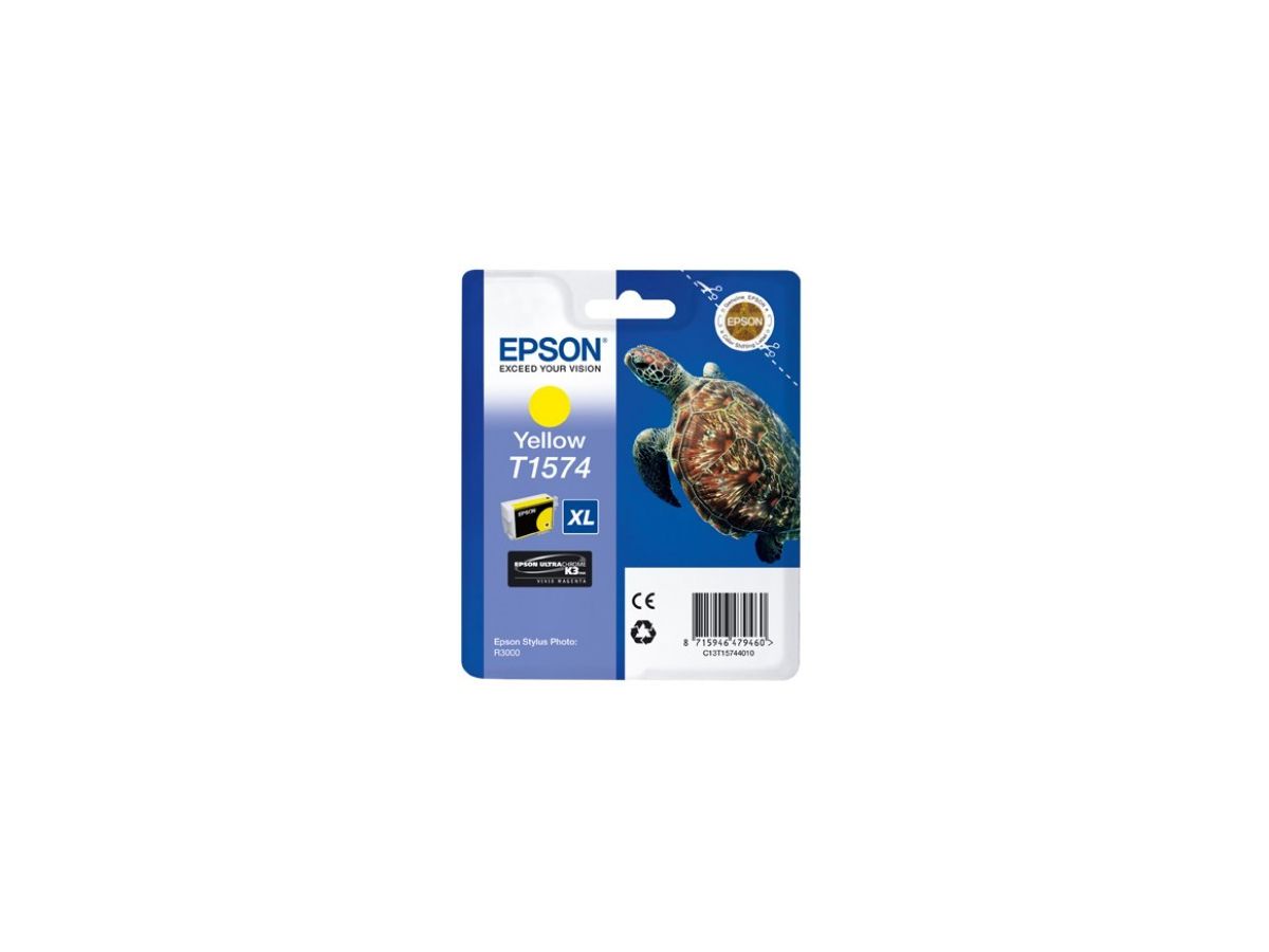 EPSON Cartouche d'encre yellow T157440 Stylus Photo R3000 26ml (8715946479460)