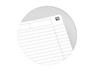 OXFORD Carnet spirale Smart Black A5 100103627 ligné 6mm, 90g 90 flls. (3020120029887)