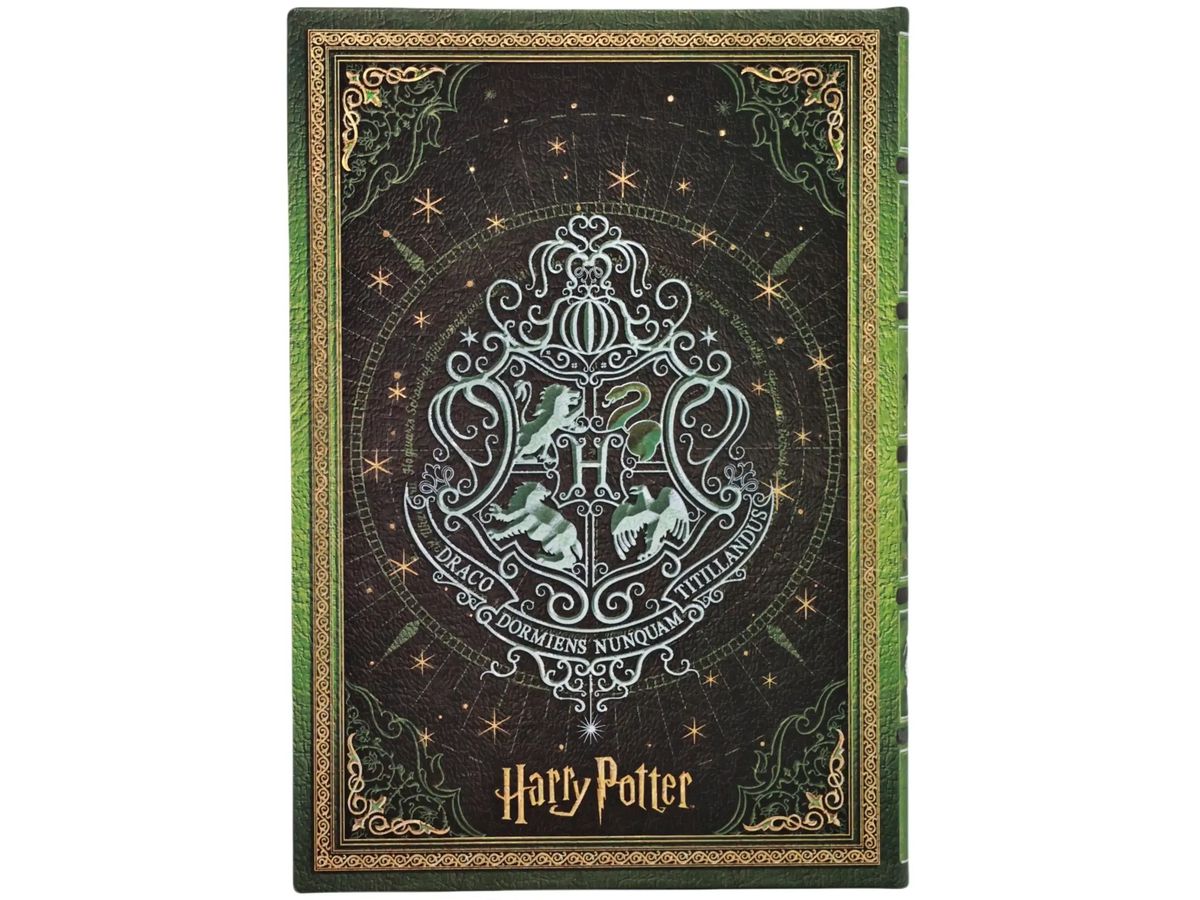 PAPERBLANKS Carnet Harry Potter Midi PBD6513 Slytherin, ligné 144 p. (9781408765135)