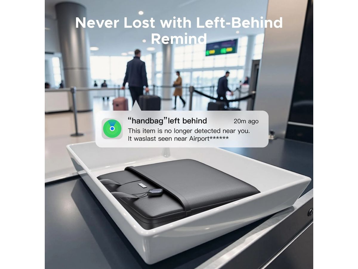 UGREEN Finder 2 Tracker Apple 75119A Find My,iOS,USB-C,Black (6941876277667)