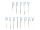 PARTYDECO Candele Happy Birthday SCS-13-011J azzurro (5904555067486)