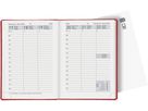 BIELLA Taschenagenda Rex 2026 825301450026U 1W/2S rot ML 10.1x14.2cm (7611365525492)