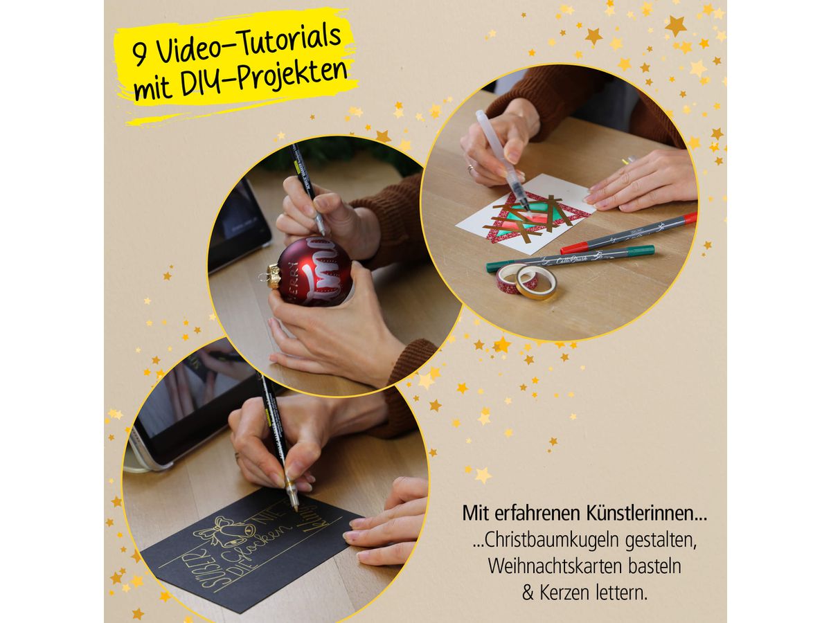 ONLINE Calendario dell'Avvento 2025 18055 Lettering (4014421180551)