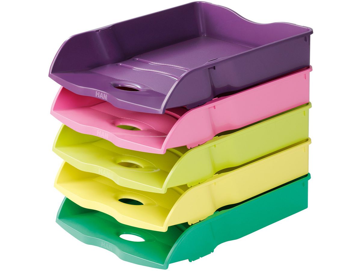 HAN Corbeille cou.Re-LOOP DINA4/C4 1.81 pink (4012473103573)