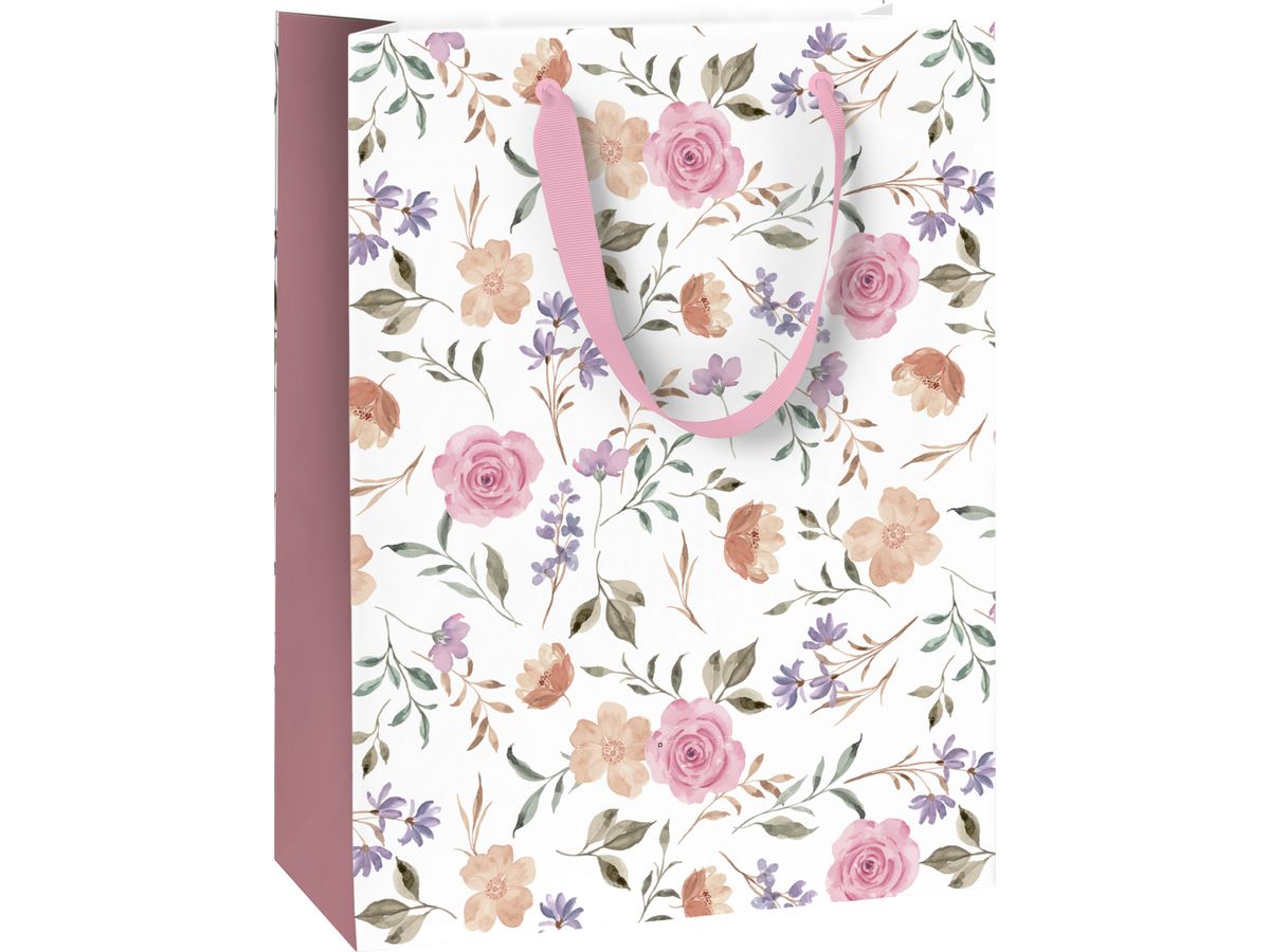 STEWO Borsa regalo Fiori 2544513826 rosa chiaro 23x13x30cm (7630050887264)