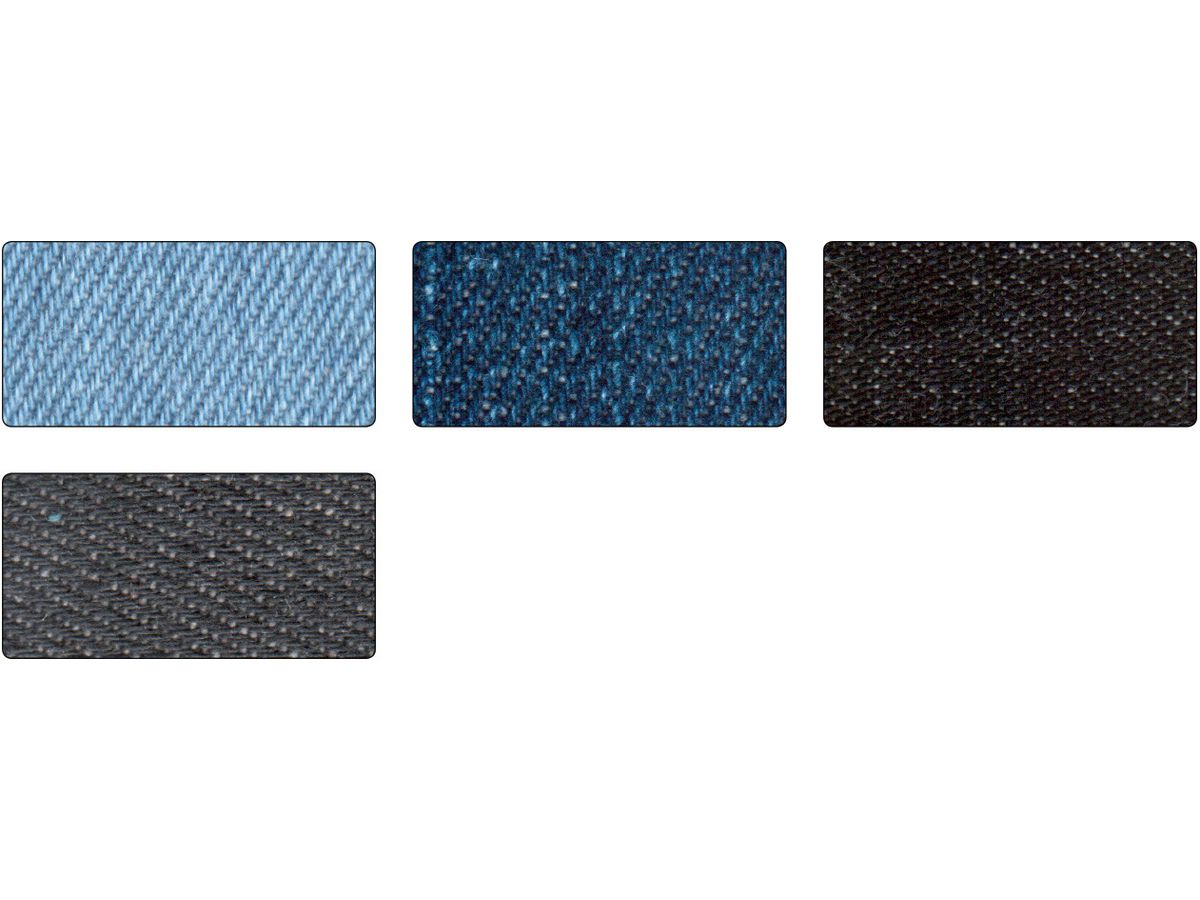 FOLIA Jeans-Stoff selbstklebend 57549 17x27cm 4 Blatt (4001868078114)
