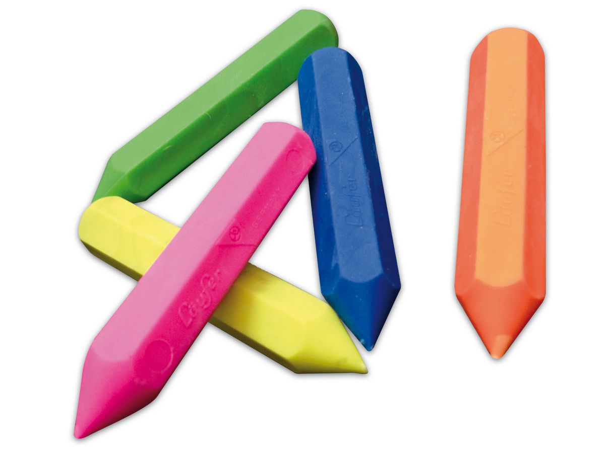 LÄUFER Gomma cance. Ratzefix Mini 12312 neon ass. 75mm (4006677693671)