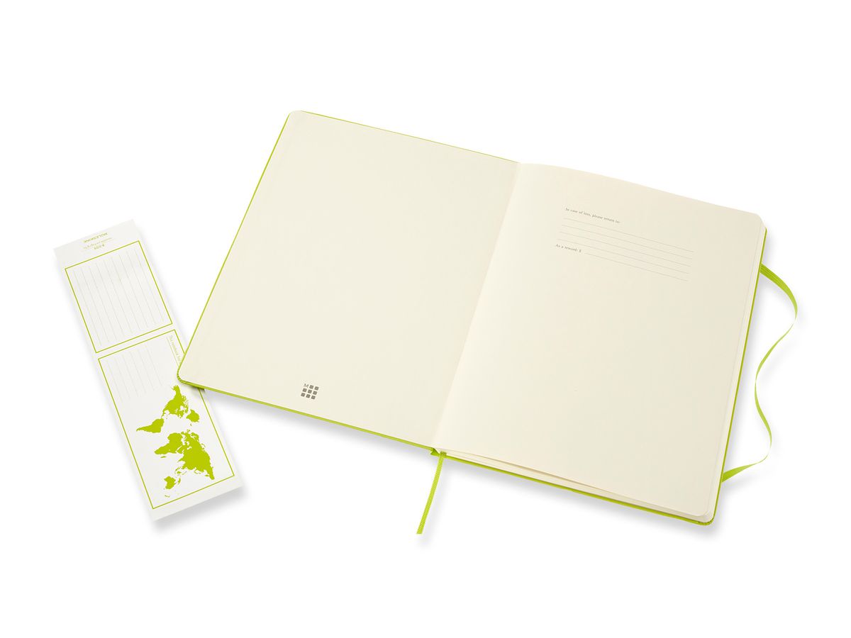 MOLESKINE Carnet HC XL 850895 ligné,lime,192 p. (8056420850895)
