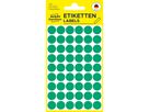 AVERY ZWECKFORM Markierungspunkte 12mm 3143 grün 270 Stück (4004182031438)