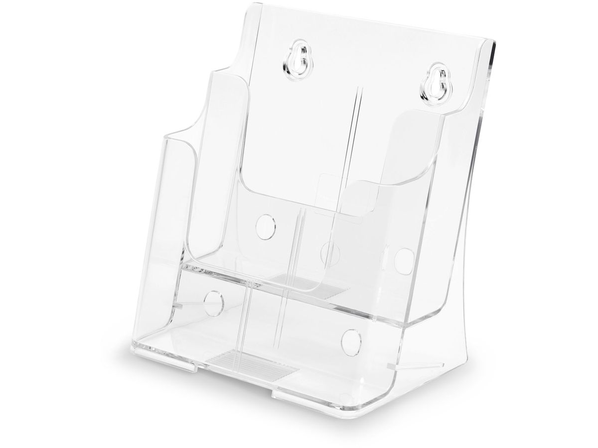 DEFLECTO Porte-brochures Classic A5 LHPA521 haut, 2 compartiments (5055425956895)