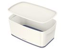 LEITZ MyBox Klein, mit Deckel 5lt 52291001 weiss/grau (4002432116508)