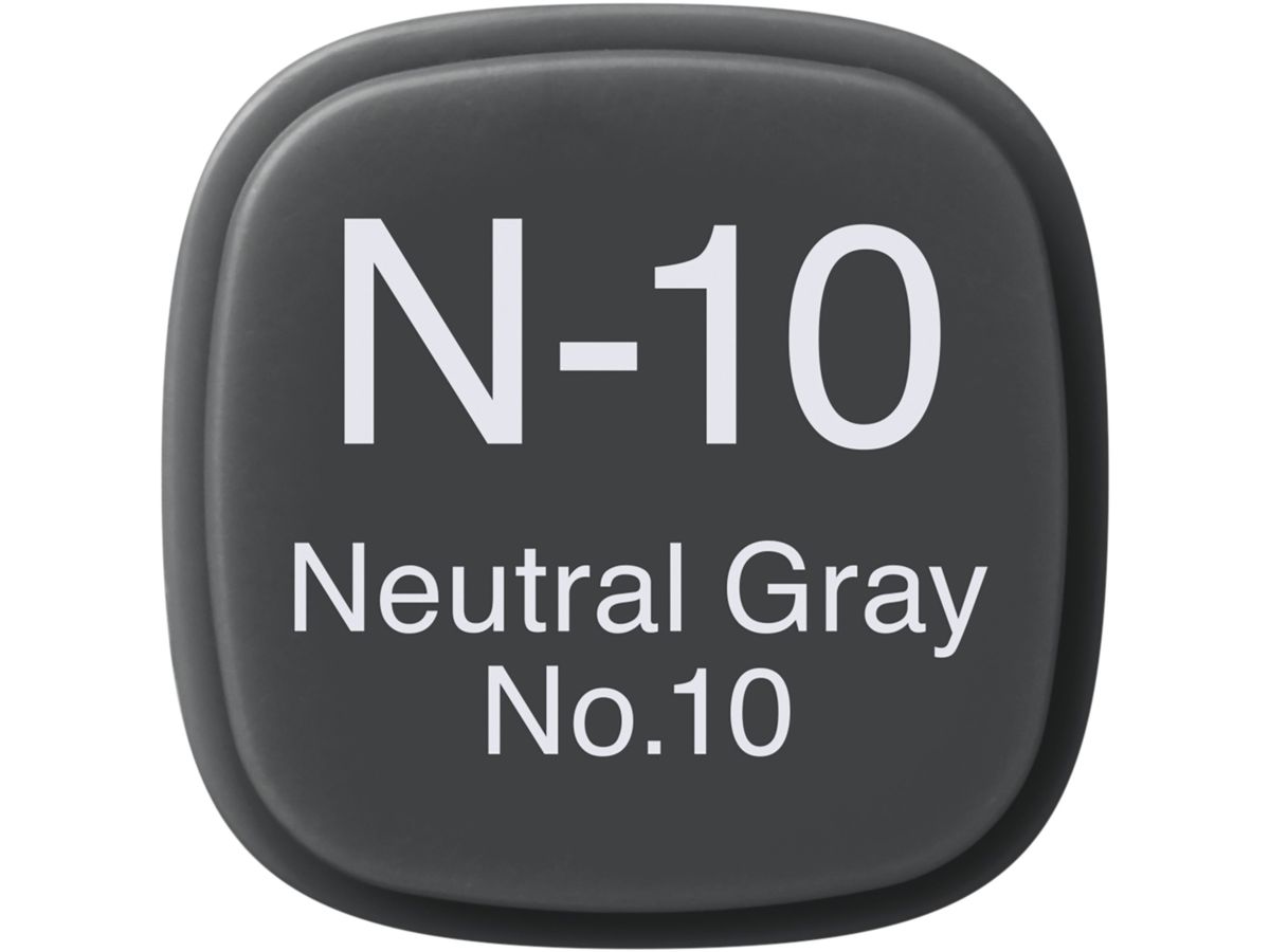 COPIC Marker Classic 2007596 N-10 - Neutral Grey No.10 (4511338000229)