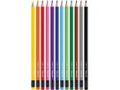 PELIKAN Crayons de couleur/gomme 700689 12 couleurs (4012700700681)