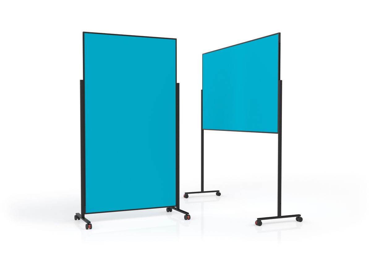 MAGNETOPLAN Design-Moderatorentafel VP 1181204 türkis, Filz 1000x1800mm (4013695064161)