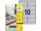 AVERY ZWECKFORM Etichette Targhetta 96x50,8mm L6012-20 argento,Laser 200 pz./20 fogli (4004182060124)