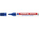 EDDING Permanent Marker 3000 1.5-3mm 3000-3 blu, impermeabile (4004764007981)