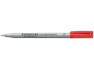 STAEDTLER Lumocolor non-perm. F 316-2 rosso (4007817304525)