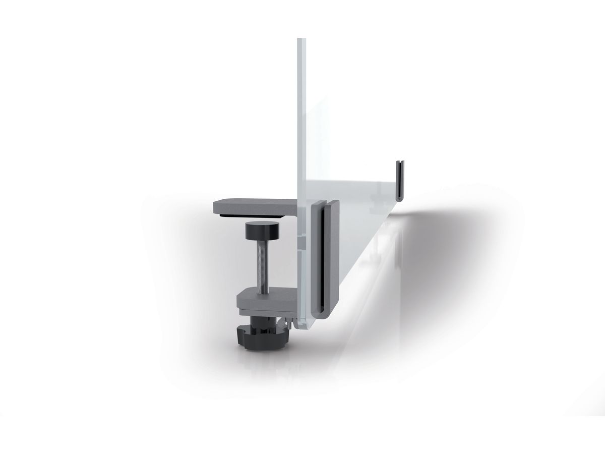 MAGNETOPLAN Mur hygiénique 1000x600mm 11029100 Verre acrylique, avec pince (4013695063874)