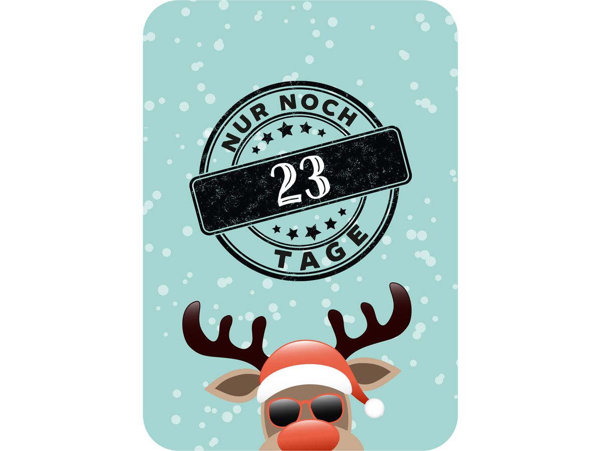 ARS EDITION Calend. L'Avent 7.2x10.5cm 136214 24 cartes pour s'en défaire (9783845862149)