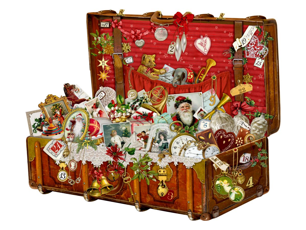 COPPENRATH A3 Adventskalender 72621 Weihnachtskoffer (4050003726212)