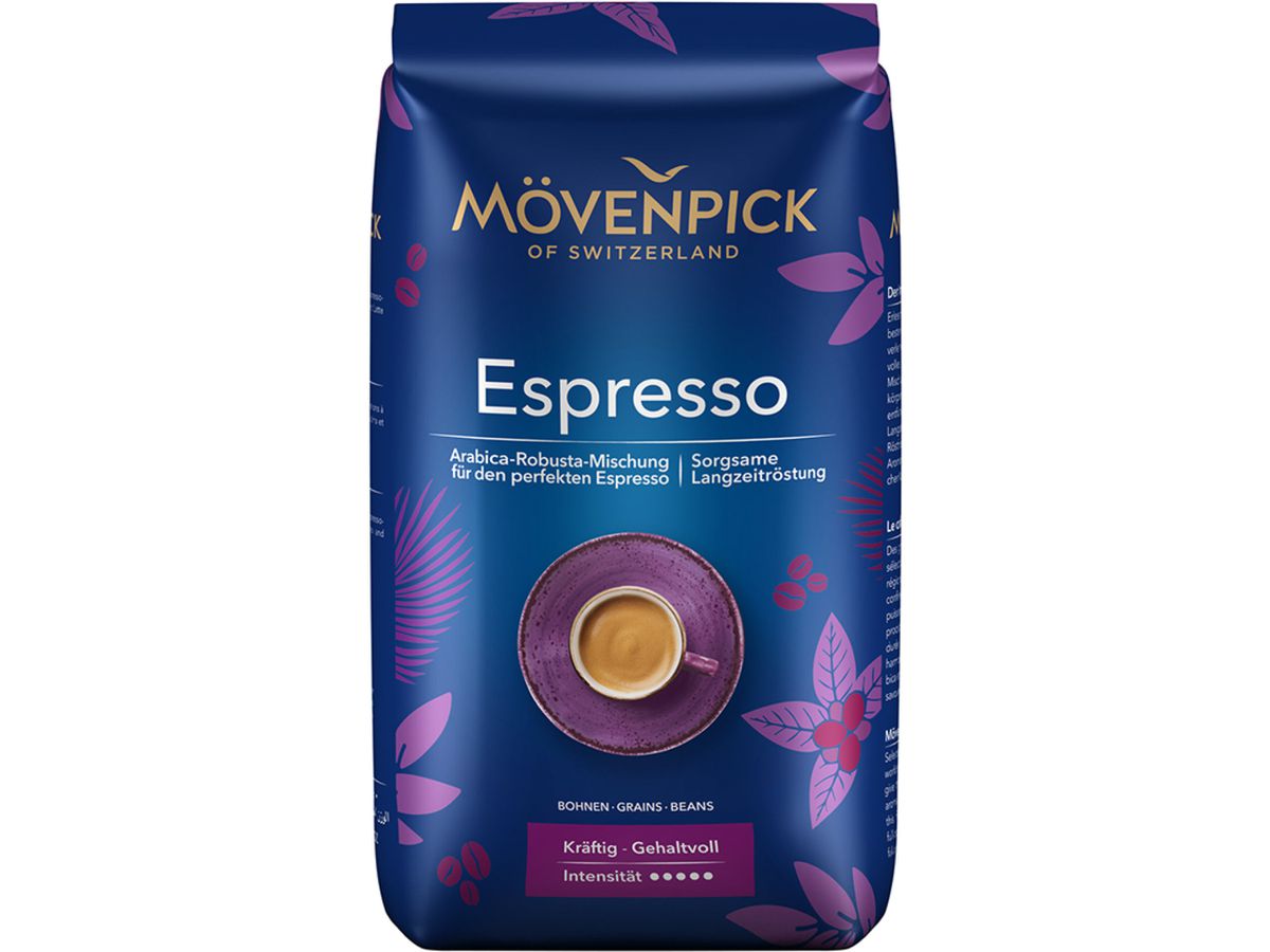 MÖVENPICK Espresso 1kg 10.00117 Caffè in grani (7610072023062)