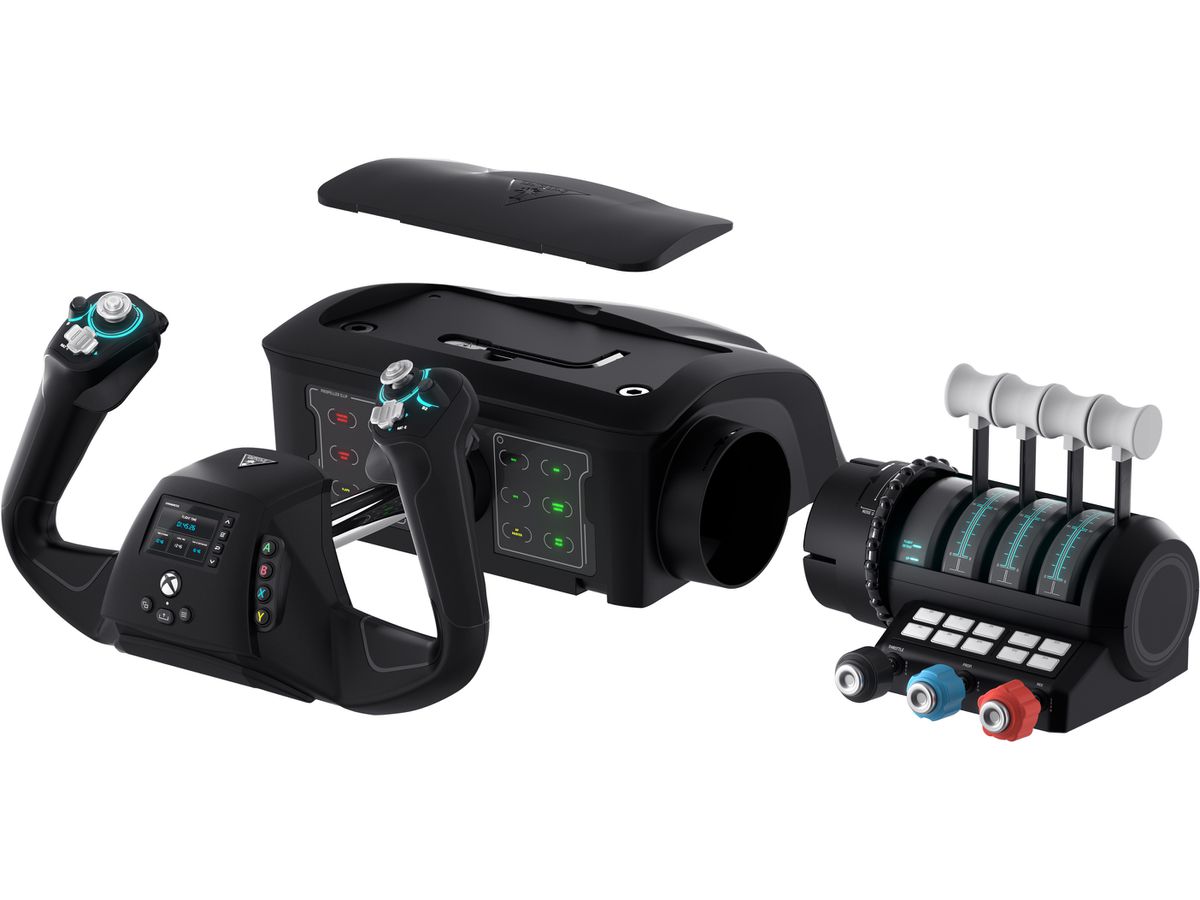 TURTLE BEACH Velocity One FlightCtrlSyst TBS-FLT-SIM Flightstick for Xbox/PC black (0731855007165)