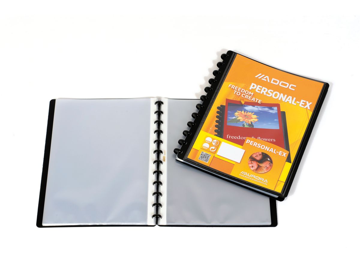 ADOC Cartella ad anelli pers. Aç 5232.705 nero c. vent. 30 sacchi (5410733224737)