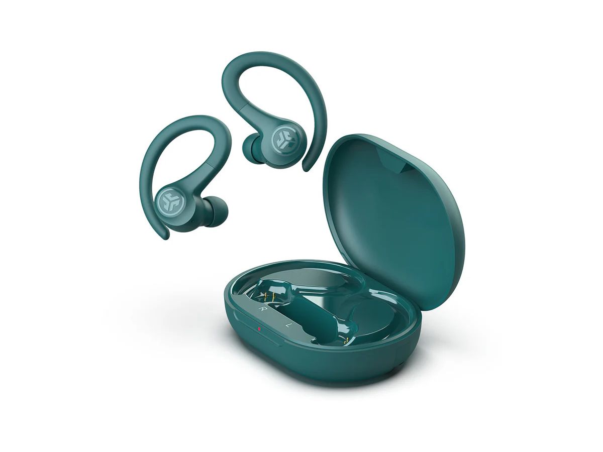 JLAB Go Sport+ Earbuds IEUEBGAIRSPRTRTEL124 True Wireless, Teal (0812887019705)