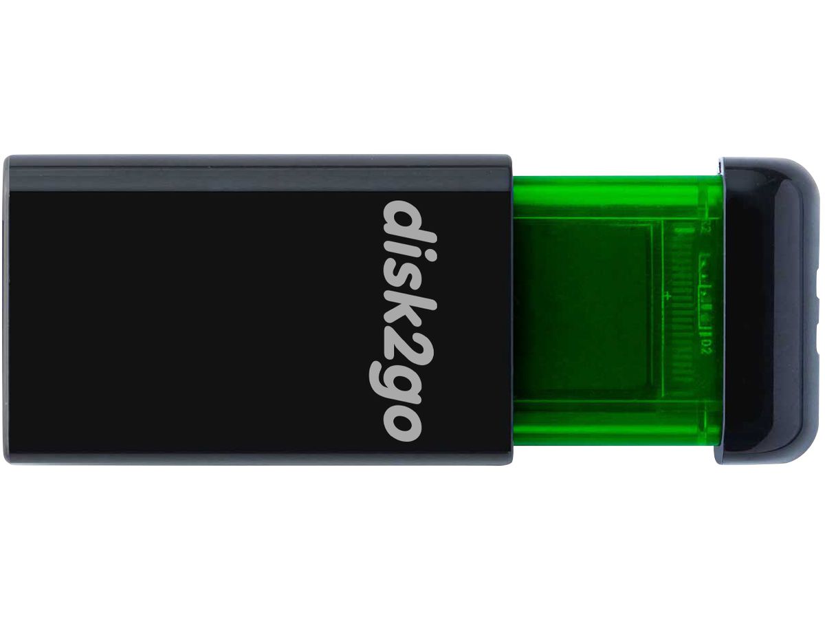 DISK2GO USB-Stick qlik edge 256GB 30006725 USB 3.0 (7640111167365)