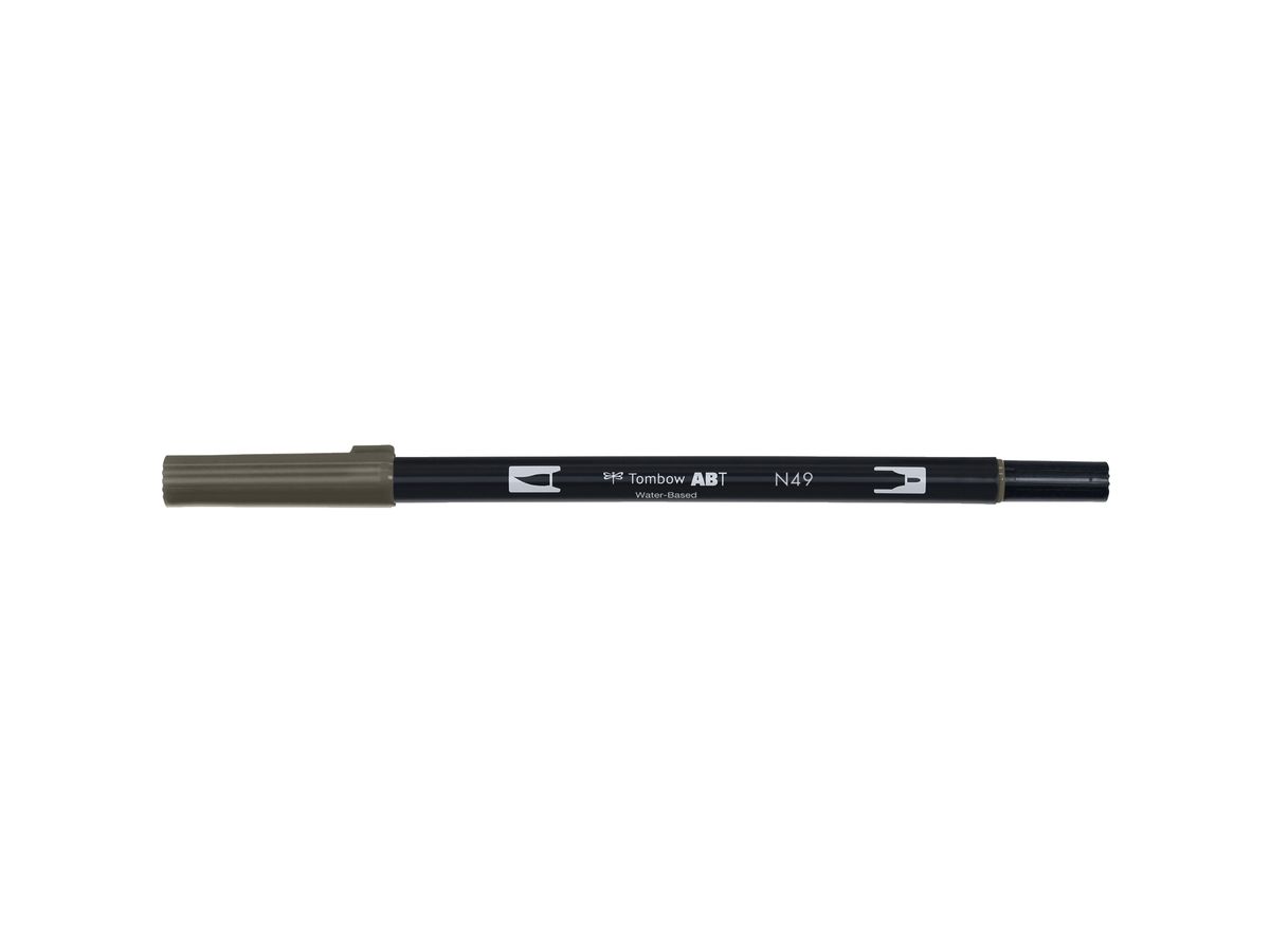TOMBOW Dual Brush Pen ABT-N49 warm grey 8 (4901991647839)