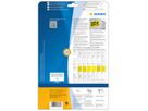 HERMA Étiquettes SPECIAL 105x148mm 8032 jaune,extr.perm. 100pcs./25 f. (4008705080323)