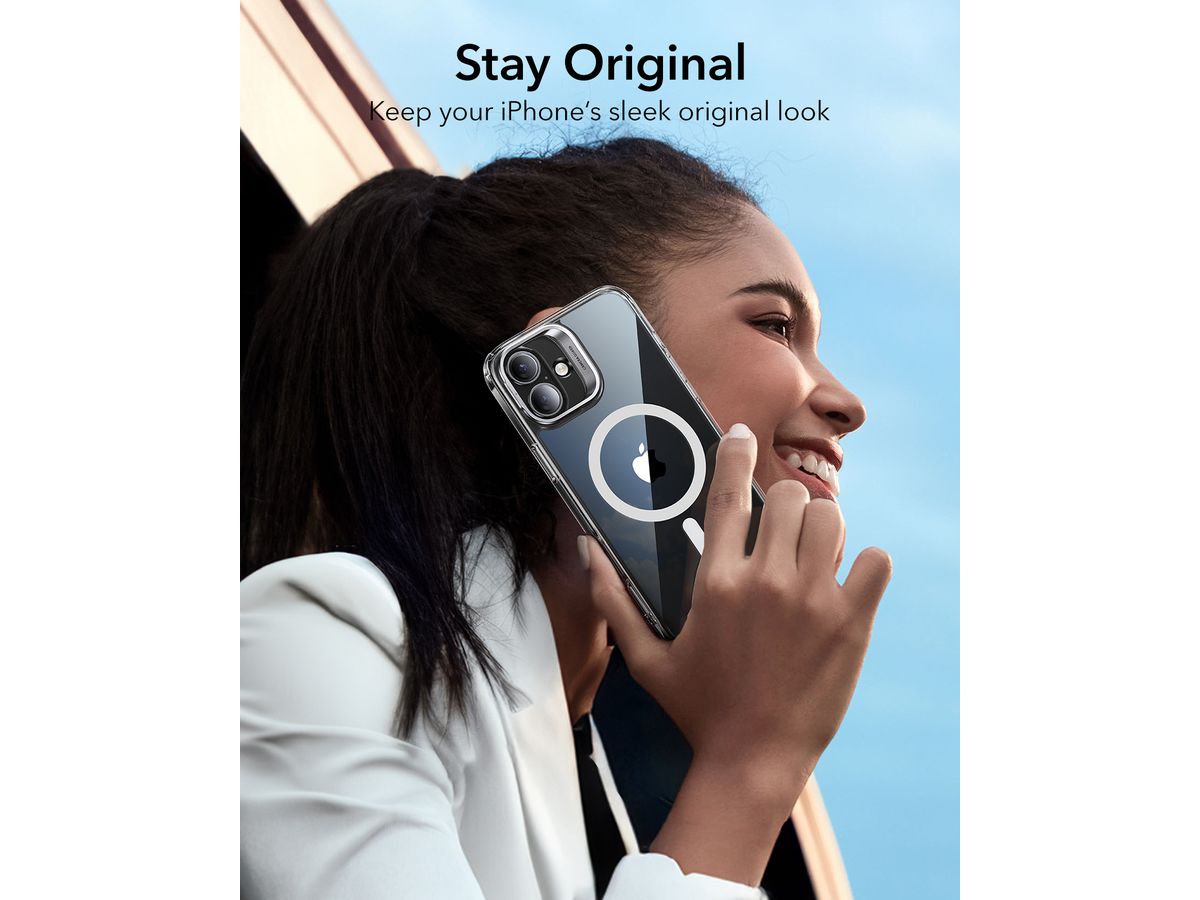 ESR Classic Hybrid Case MagSafe 1A74701 +Stand iPhone 16 Clear (4894240217436)