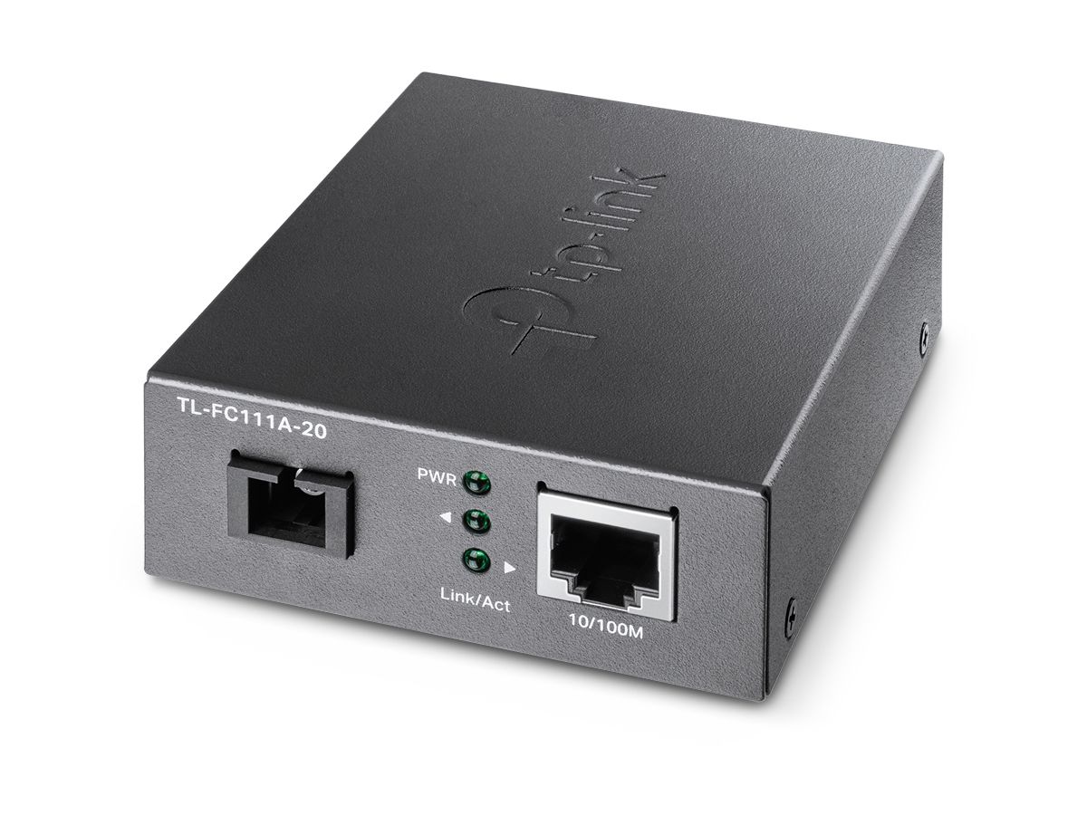 TP-LINK WDM Media Converter FC111A-20 10/100 Mbps (6935364010980)