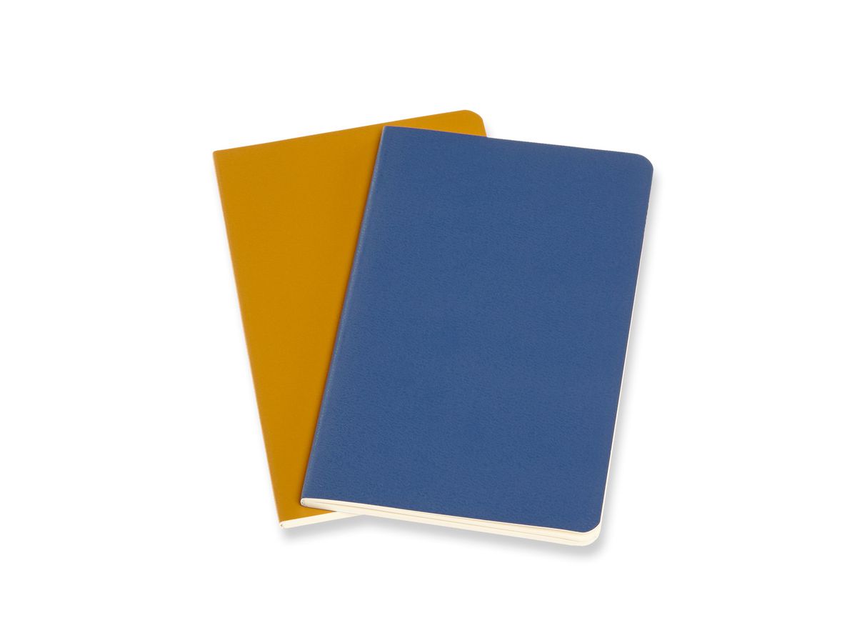 MOLESKINE Notizheft 2x 14x1.1x9cm 620565 liniert, korall/marine, 80 S. (8058647620565)