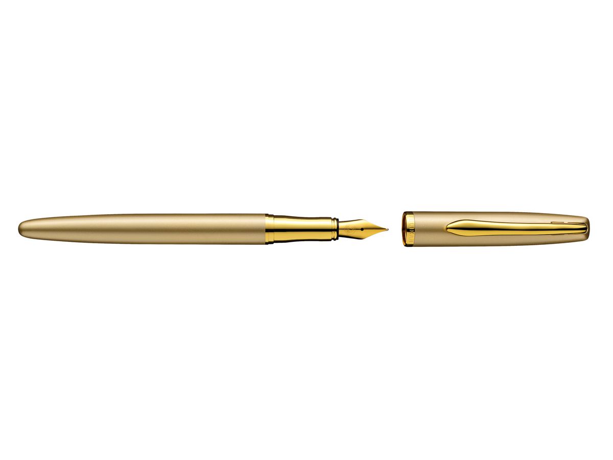 PELIKAN Stylo plume Jazz Noble M 821827 Elegance Gold (4012700821829)
