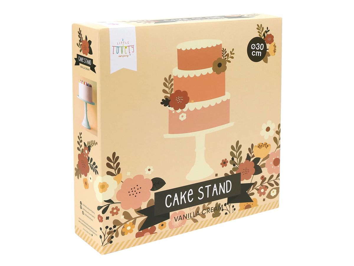 ALLC Cake Stand Large PTCSVC16 vanille creme 30x20x30cm (8719715001401)